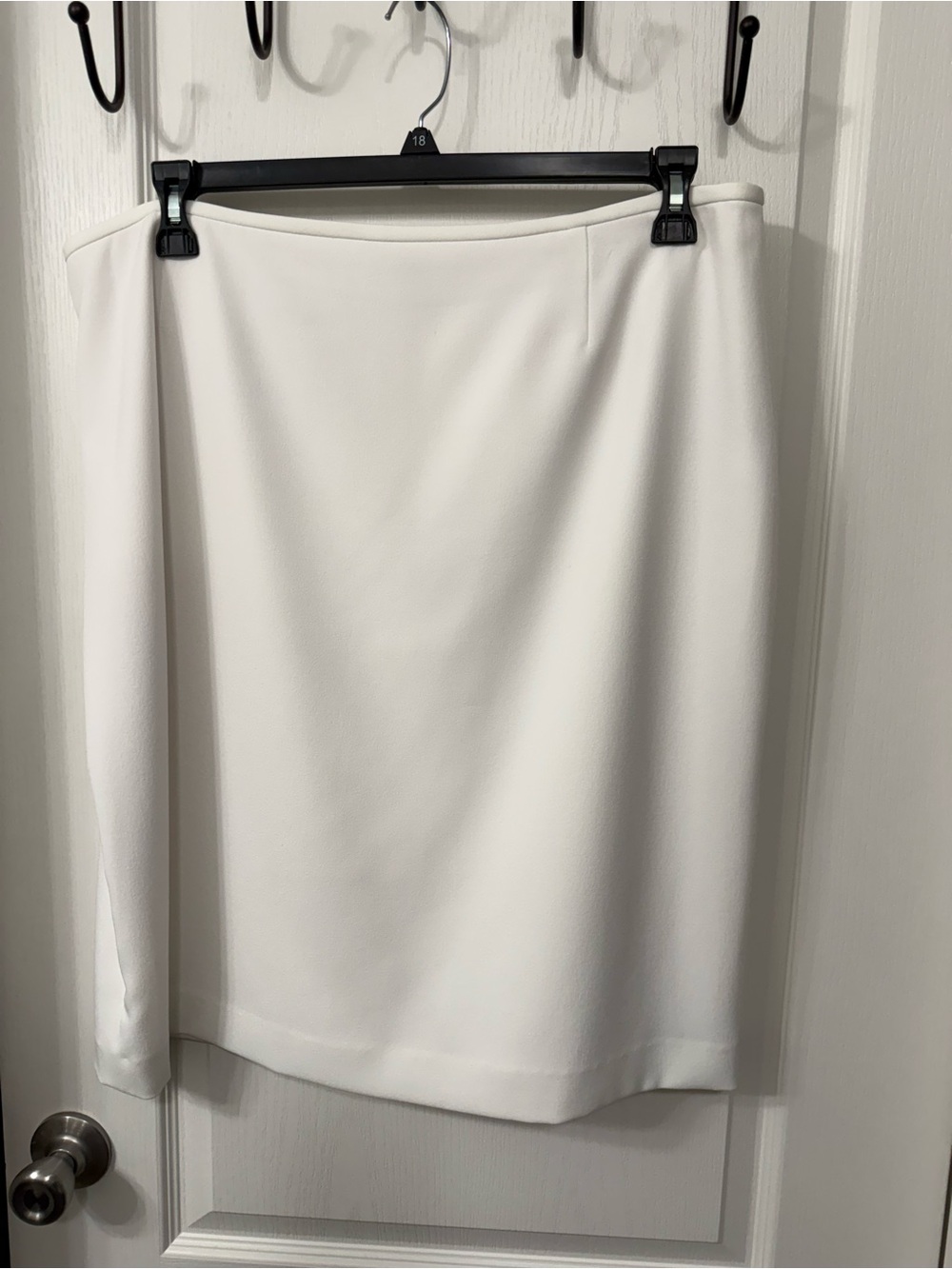 Preston & York White Pencil Skirt